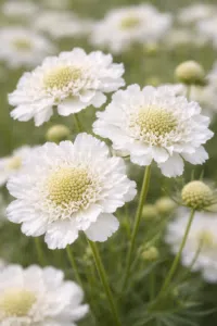 Scabiosa caucasica Perfecta Alba