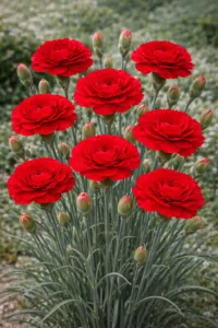 Œillet caryophyllé Triomphe Rouge écarlate
